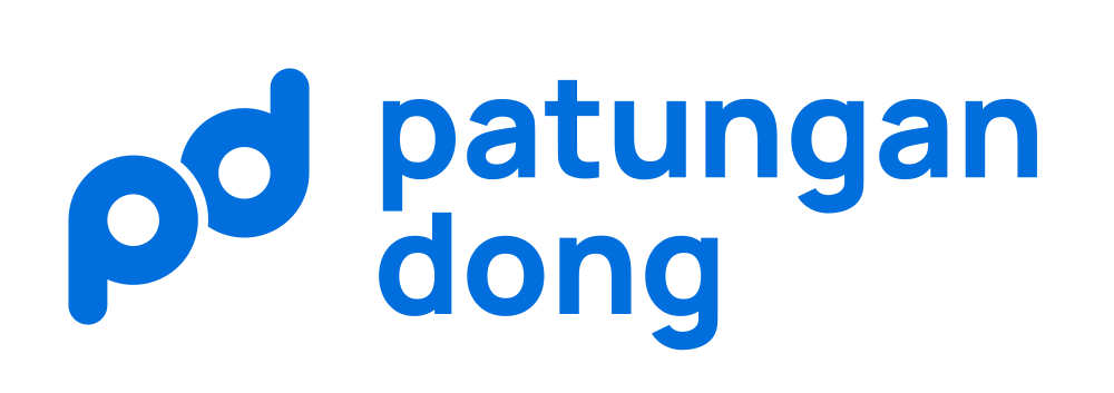 patungan dong pd logo blue